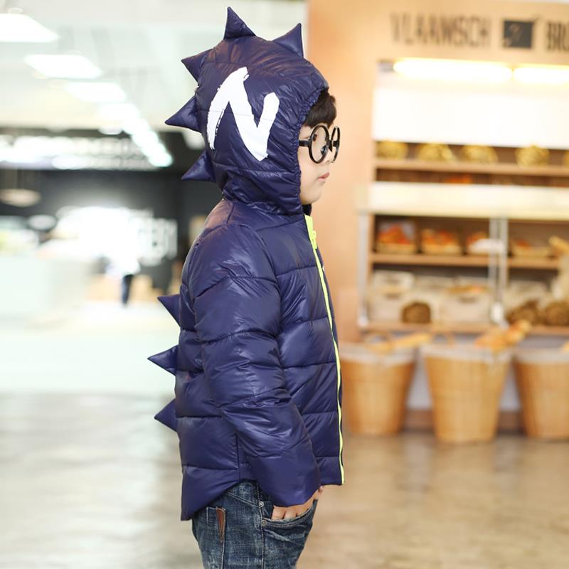 Kids' Dinosaur Puffer Coat