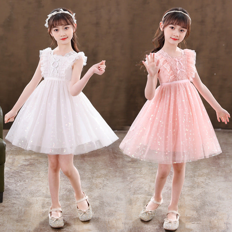 Girls' Flared Dress