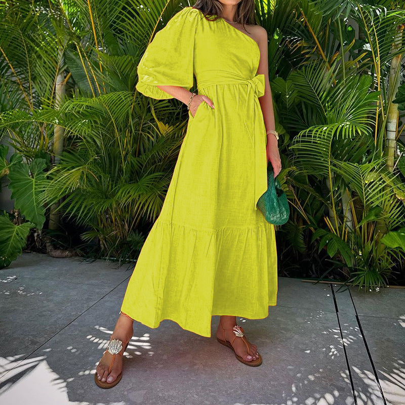 Loose Asymmetric Dress