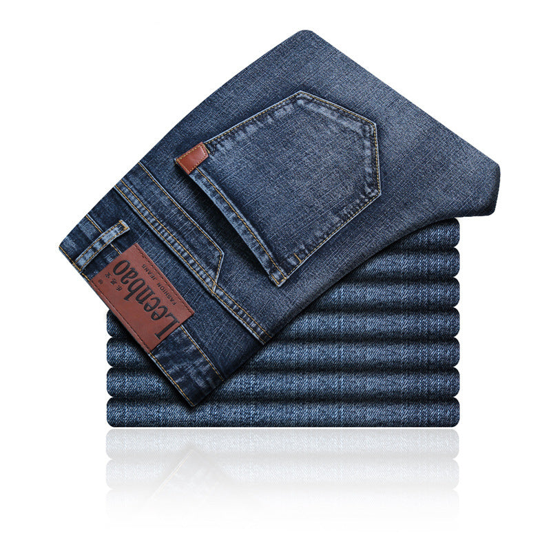 Slim Straight Stretch Jeans