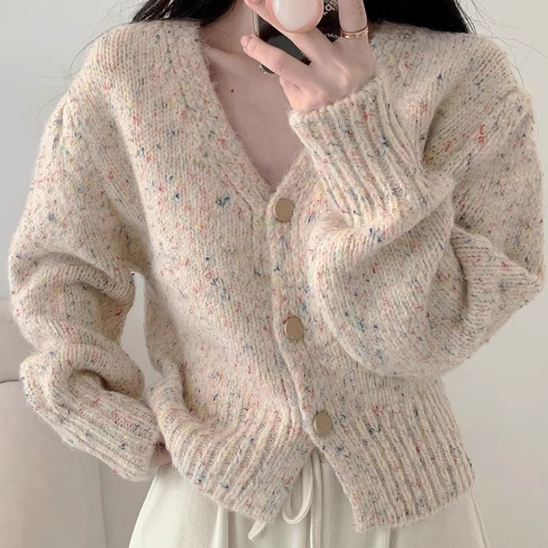 Colorful Dot Cardigan