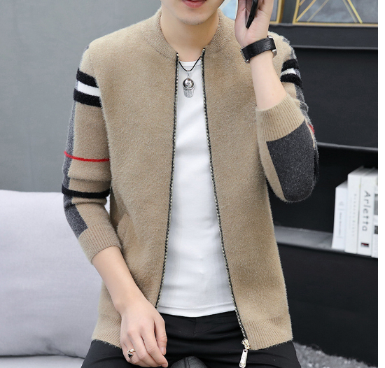 Striped Knit Cardigan