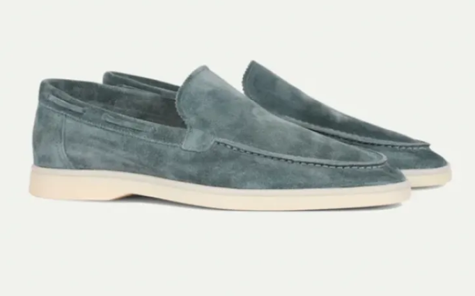 Men's Unlined Suede Loafers