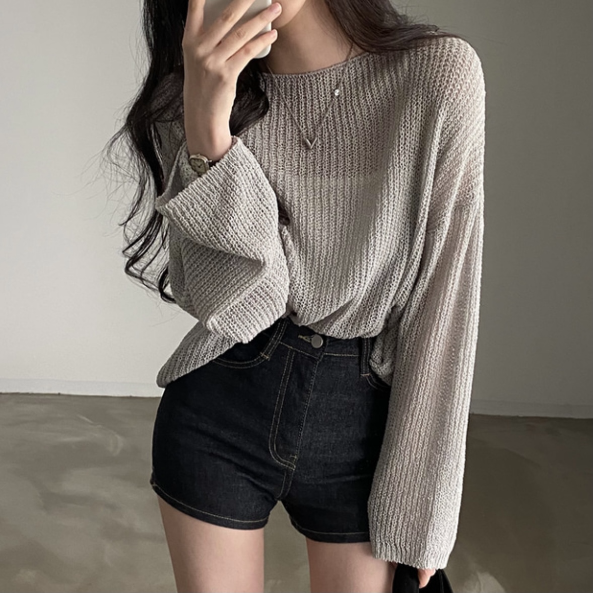 One Size Knit Sweater