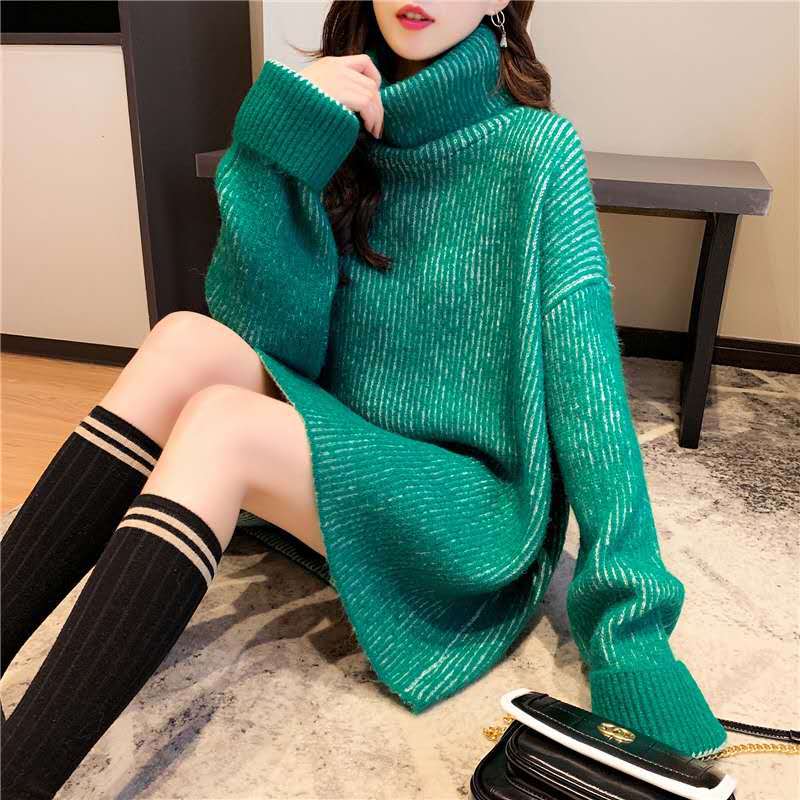 Loose Knit Turtleneck