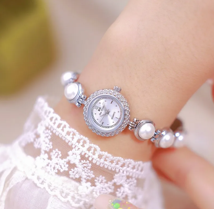 Pearl Bracelet Watch