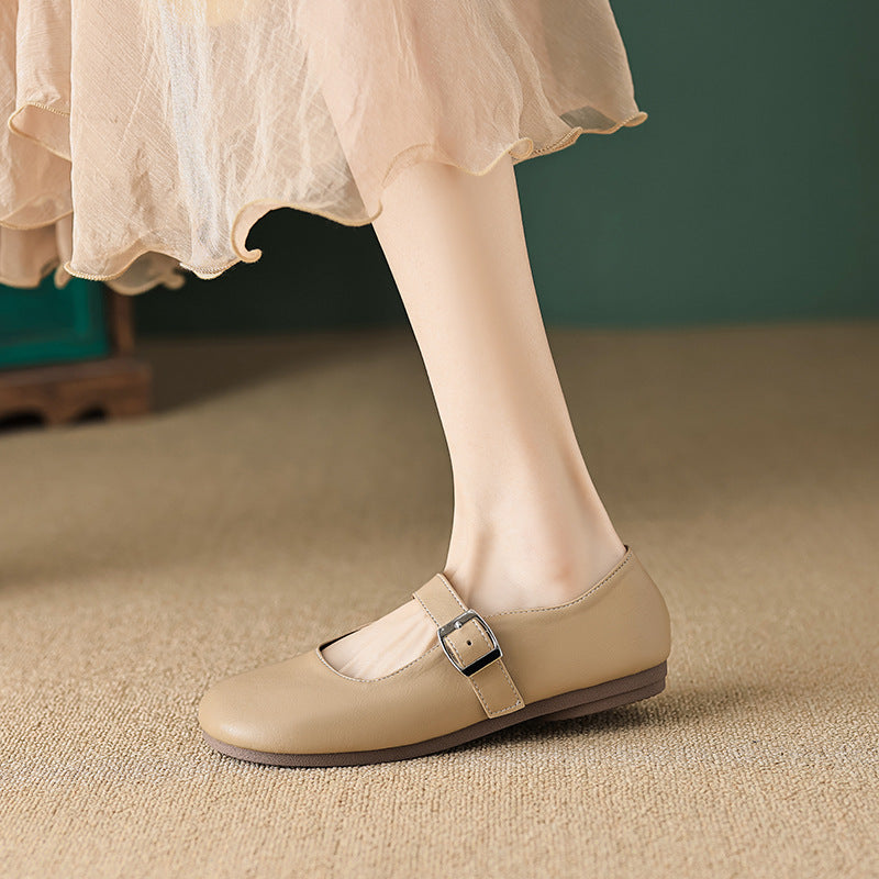 2020 New Autumn Kids Leather Shoes with Velcro