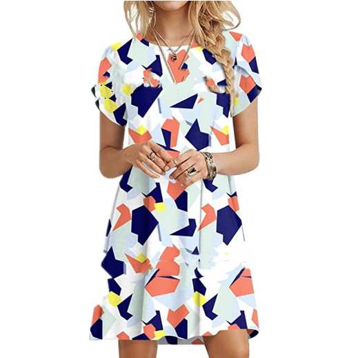 Printed Pocket Dress