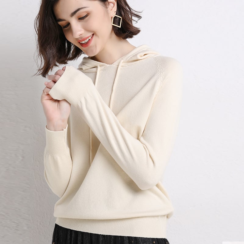 Thin Hooded Sweater