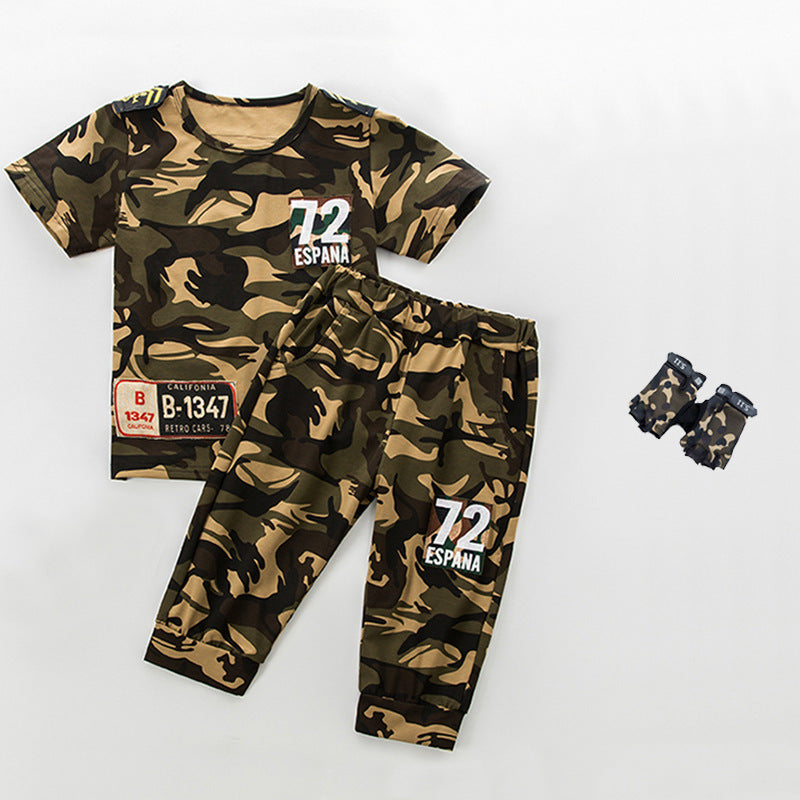Boys' Camo Summer Set