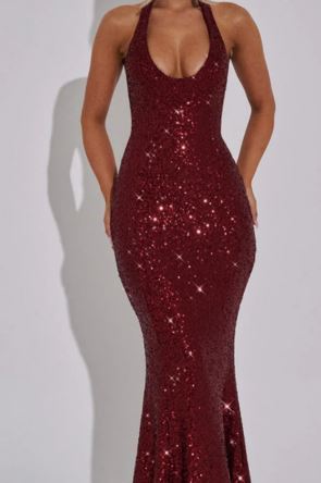 Halter Neck Dress