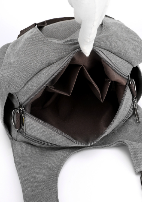 Canvas Messenger Bag