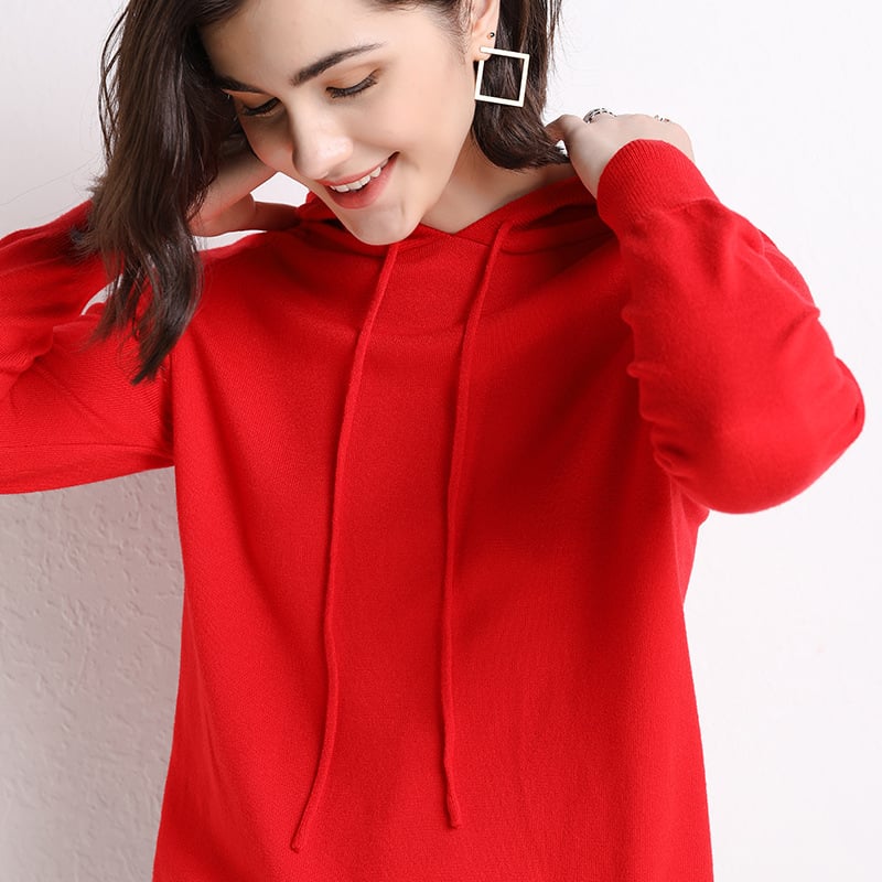 Thin Hooded Sweater