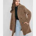 Wool-Blend Midi Coat