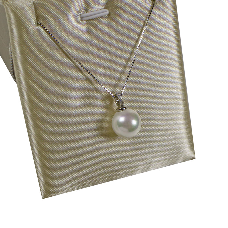 Black Pearl Pendant Necklace