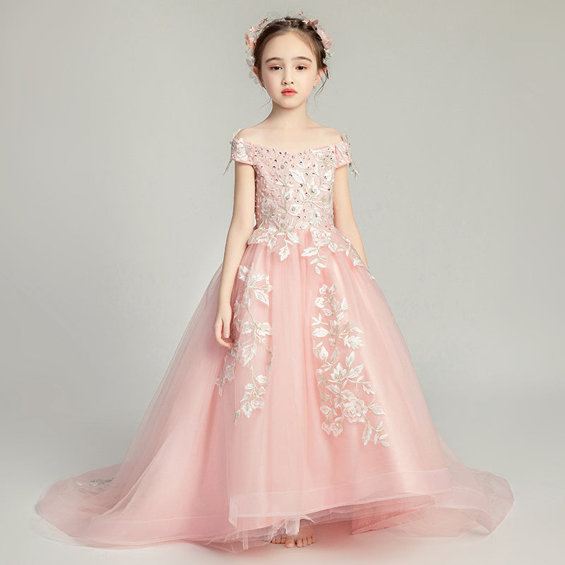 Girls' Tulle Princess Dress