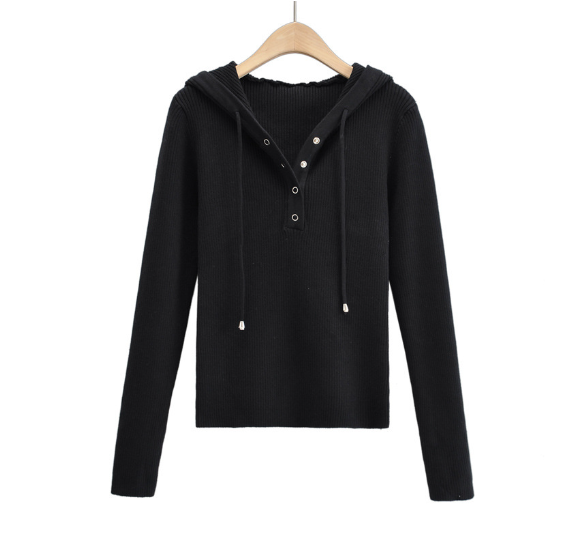 Slim Hooded Sweater