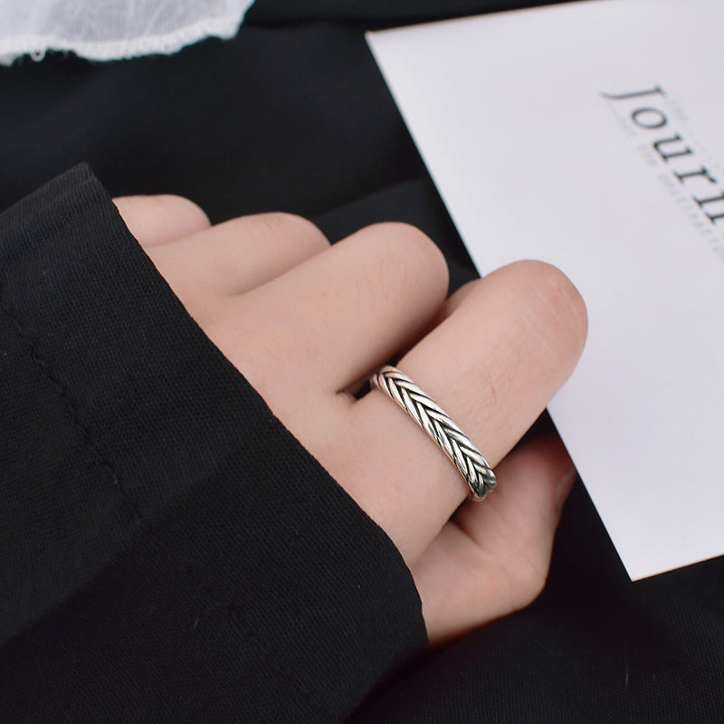 Braided Twist Ring