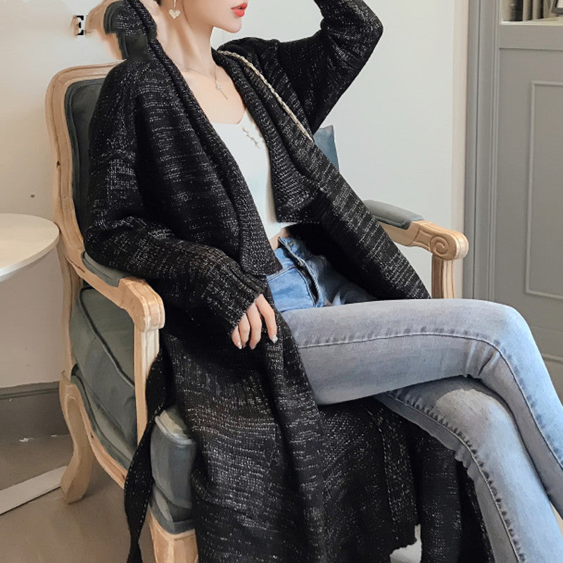 Mixed Color Knit Jacket