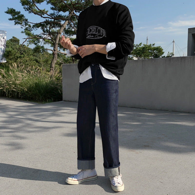 Loose Straight Jeans