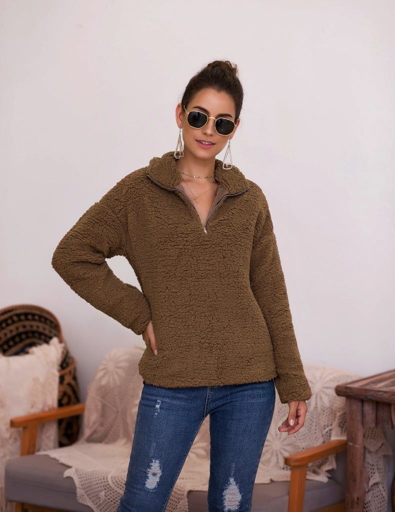 Plush Sweater Top
