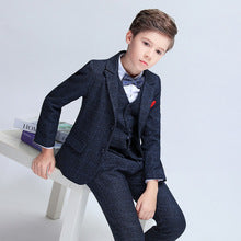 Boys' Fleece-Lined Wool Blazer