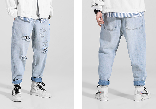Loose Ripped Jeans