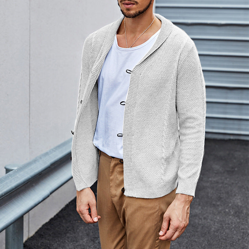 Slim Button Cardigan