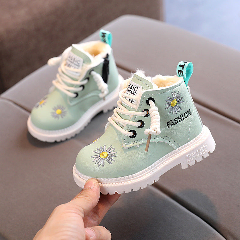 Kids' Lace-Up Ankle Boots