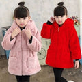 Girls' Plush Sweater Coat