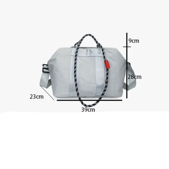 Grid Pattern Tote