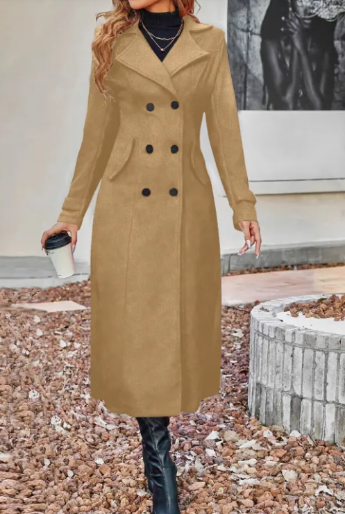 Double-Breasted Coat