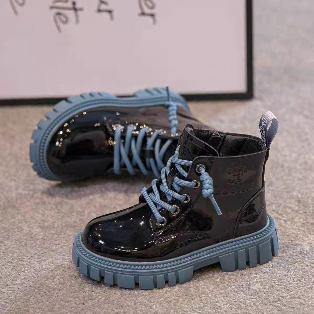 Fashionable Waterproof Combat Boots for Girls