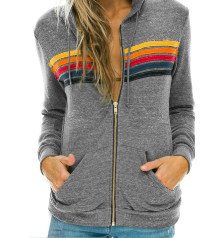 Rainbow Sweater Jacket