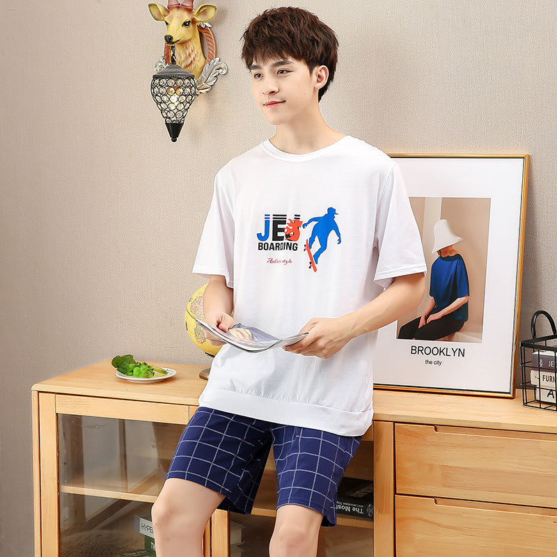 Boys' Summer Pajama Shorts Set