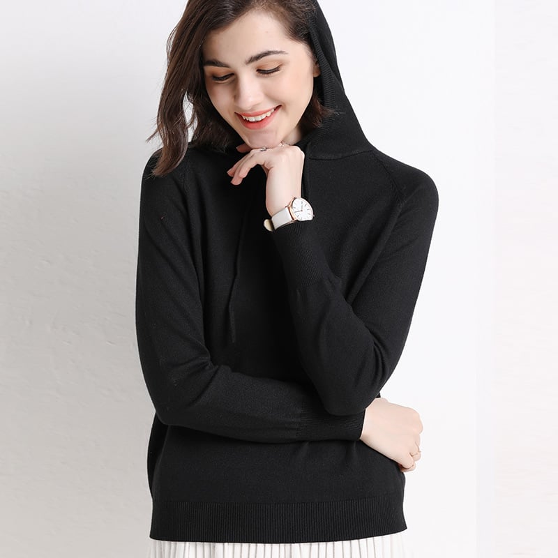 Thin Hooded Sweater