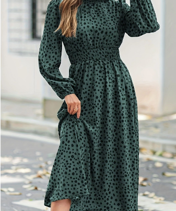 Floral Long Sleeve Dress