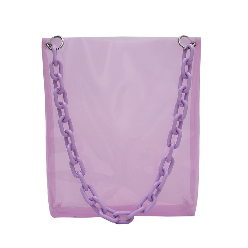 Clear Jelly Handbag