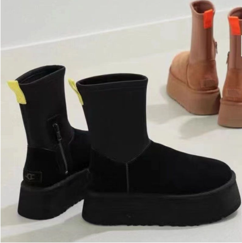 Fashionable Warm Thick-Soled Short Snow Boots for Women