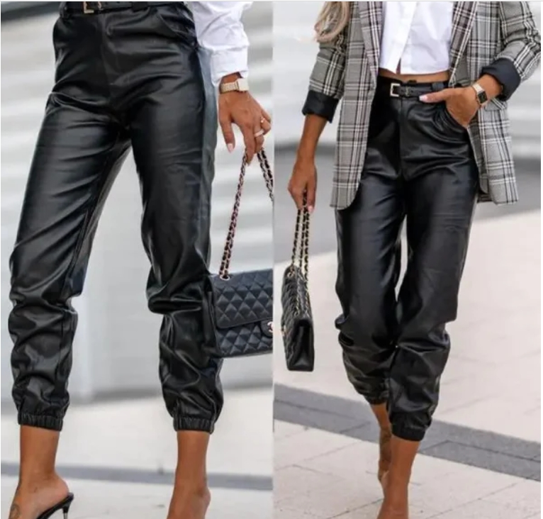 PU Leather Pants