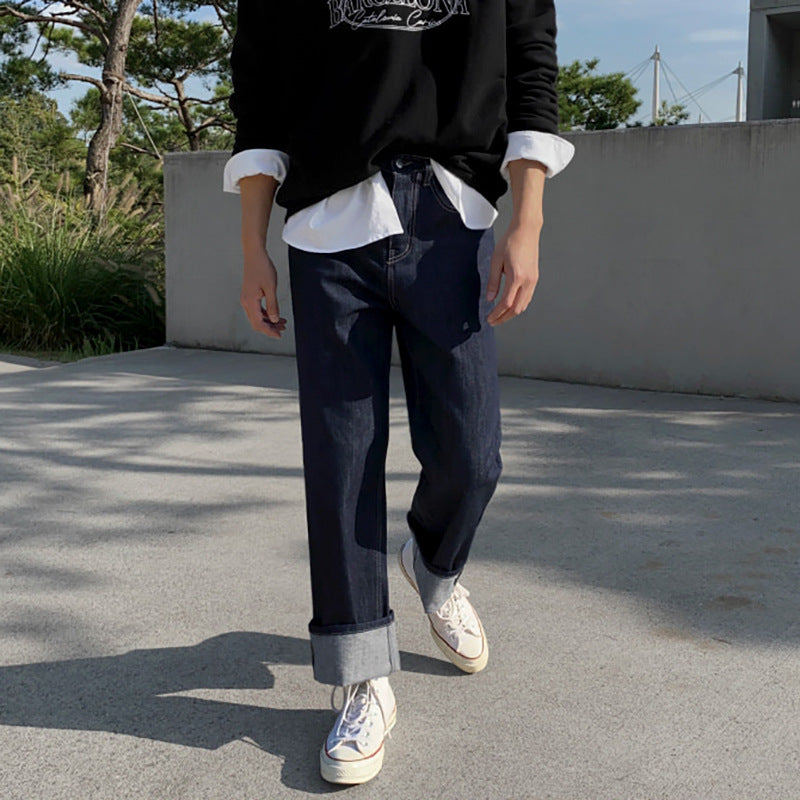 Loose Straight Jeans