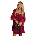 Loose Long Sleeve Dress