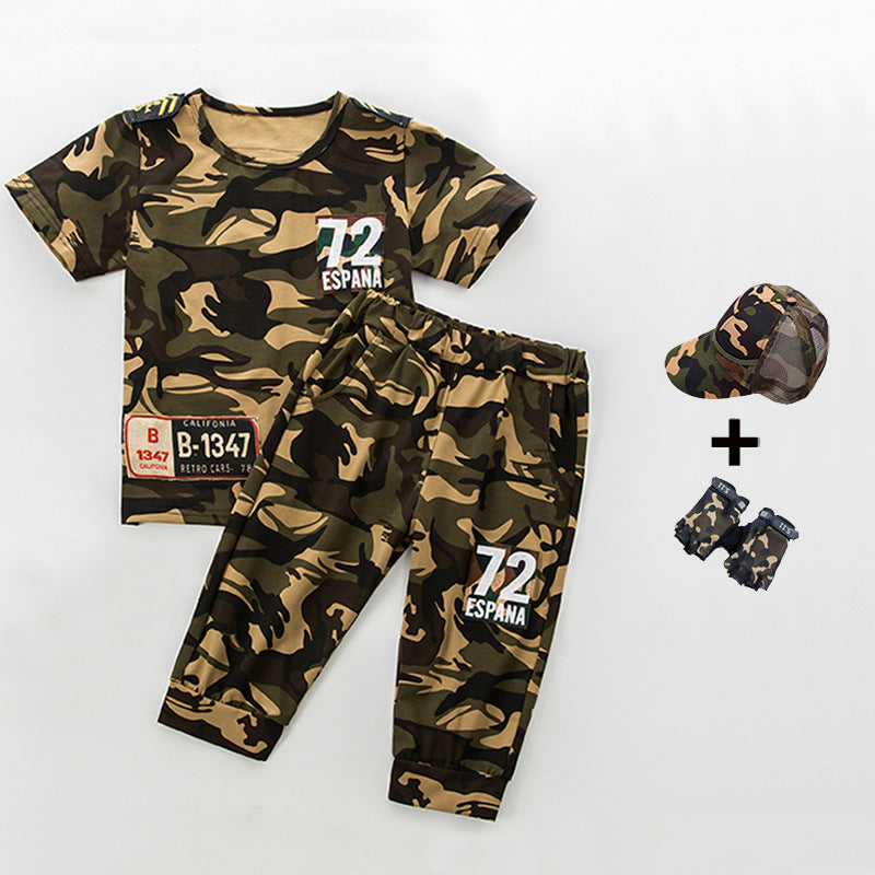 Boys' Camo Summer Set