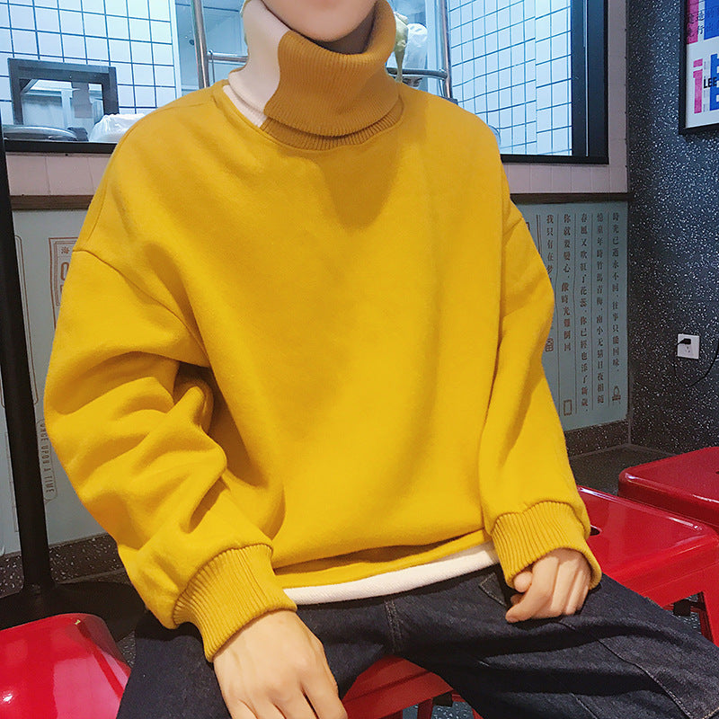 Fleece High Neck Hoodie