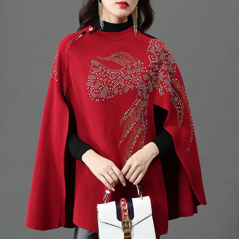 Thick Sweater Cape
