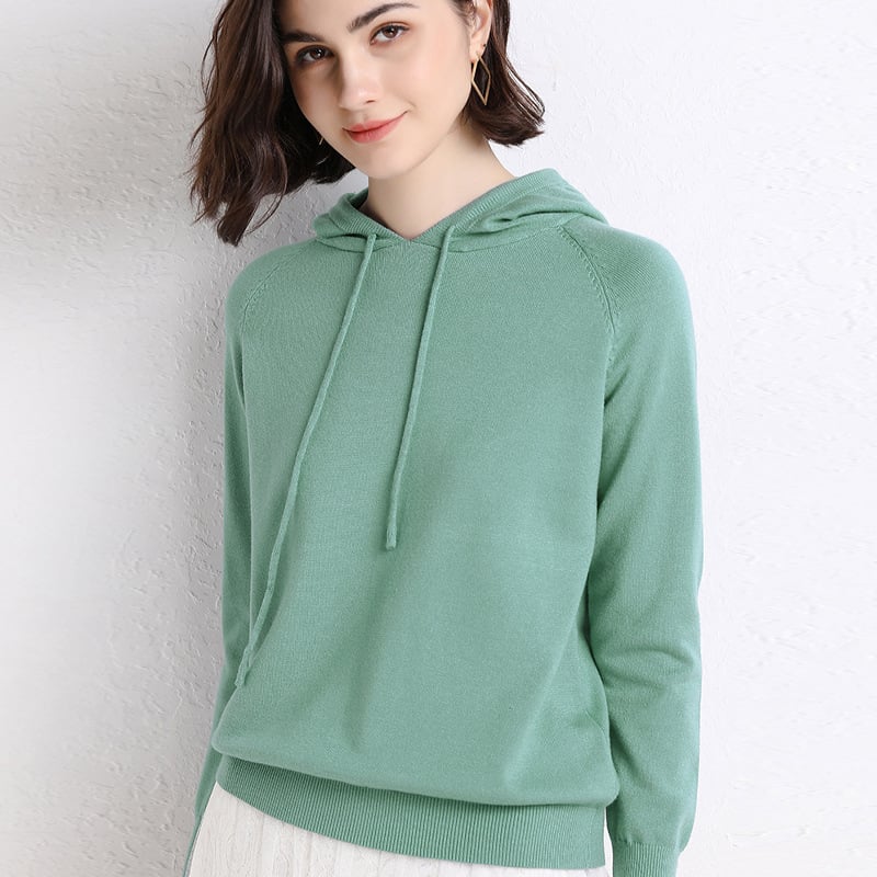Thin Hooded Sweater