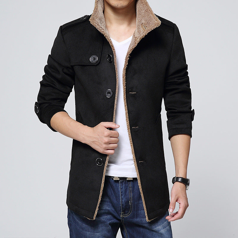 Slim Fleece Coat