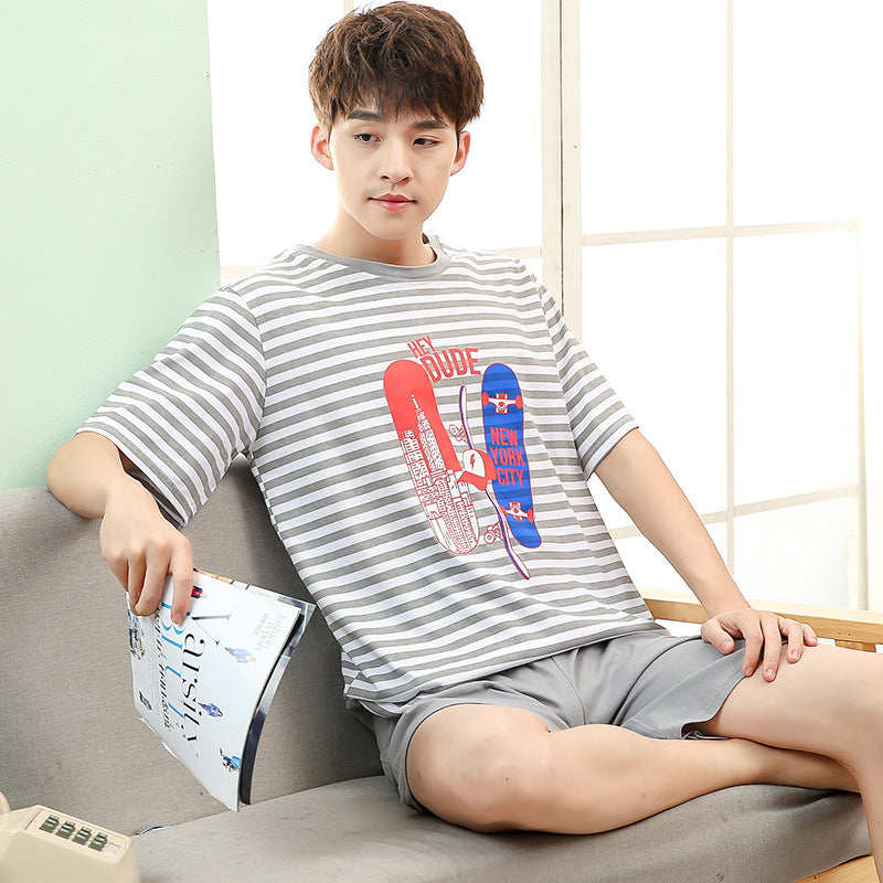 Boys' Summer Pajama Shorts Set