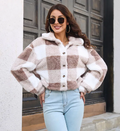 Plaid Velvet Jacket