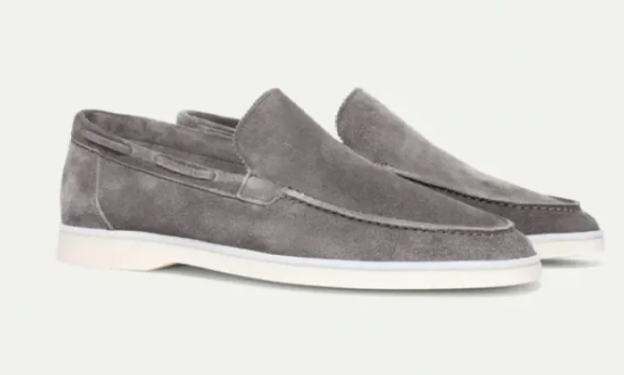 Men's Unlined Suede Loafers